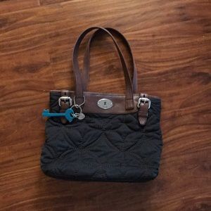 Black Fossil purse